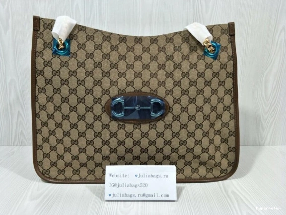 Hyper Peter GUCCI large tote 1955 bag Horsebit 0725
